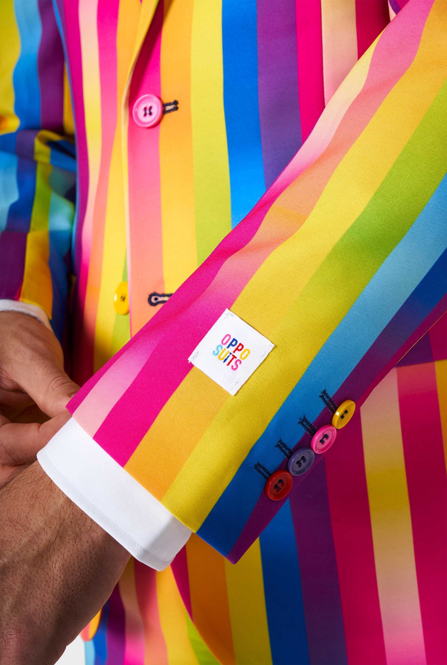 Opposuits | Rainbow Glaze | Herenkostuum | Herenpak Regenboog
