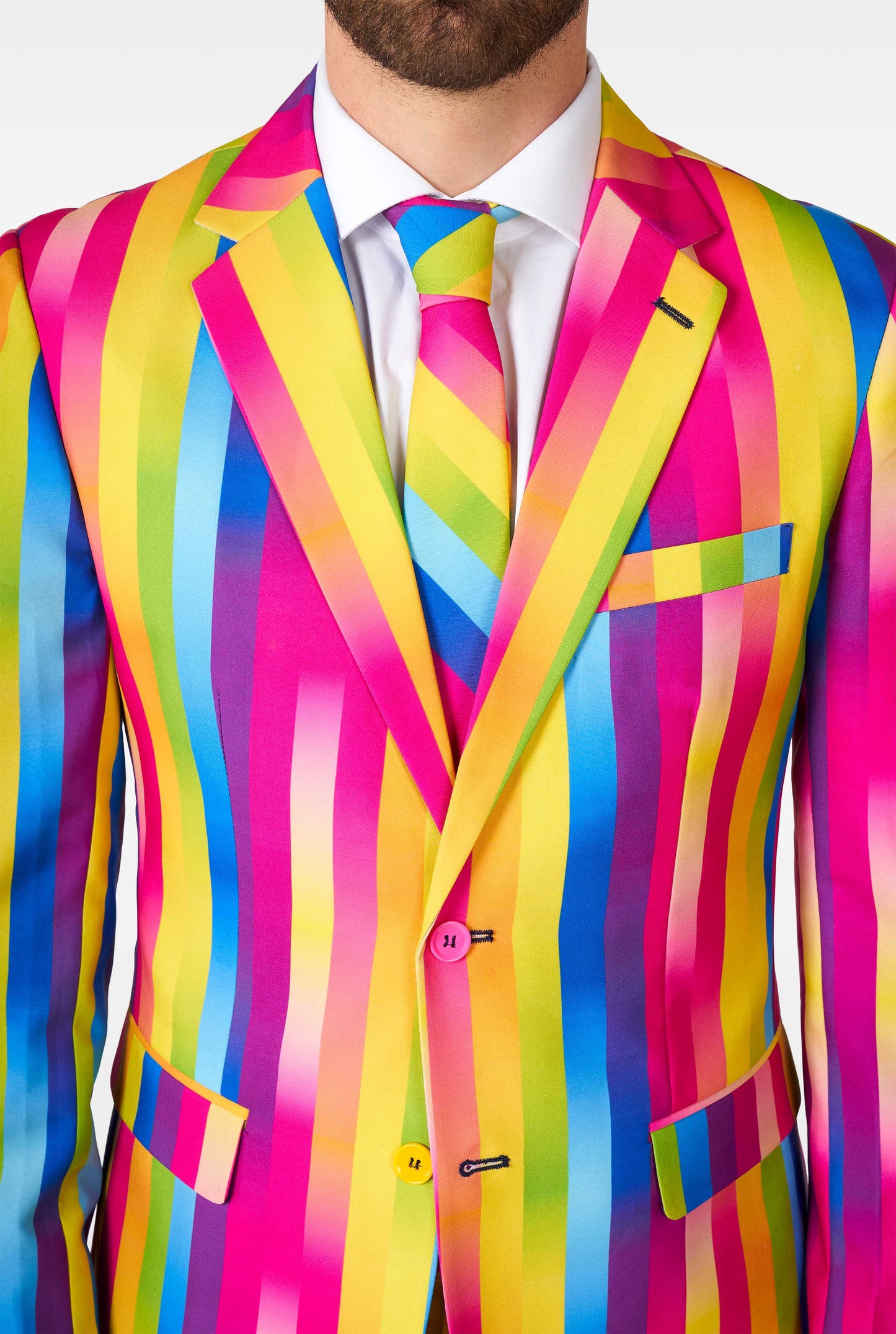 Opposuits | Rainbow Glaze | Herenkostuum | Herenpak Regenboog
