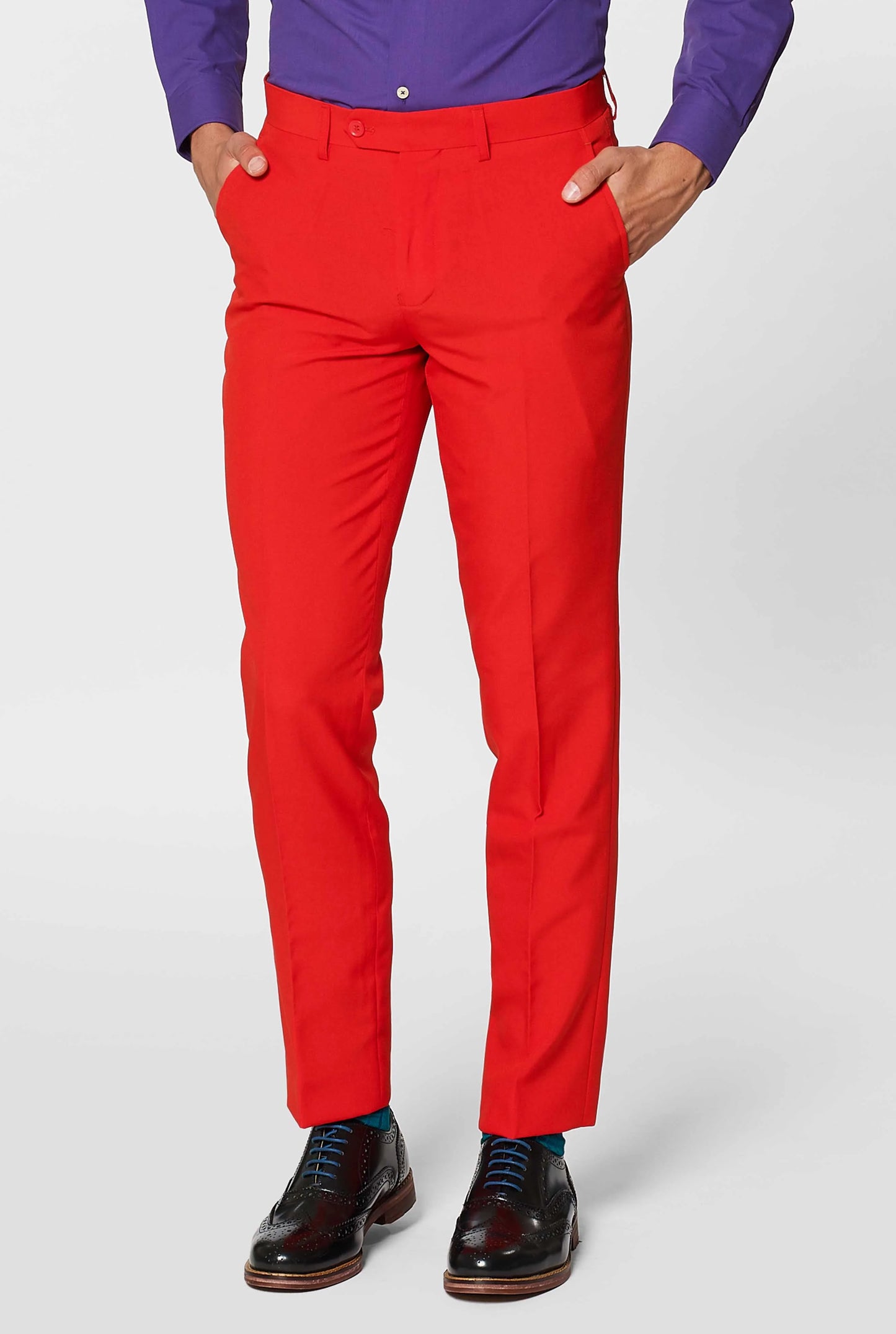 Opposuits | Red Devil | Herenkostuum | Herenpak Rood