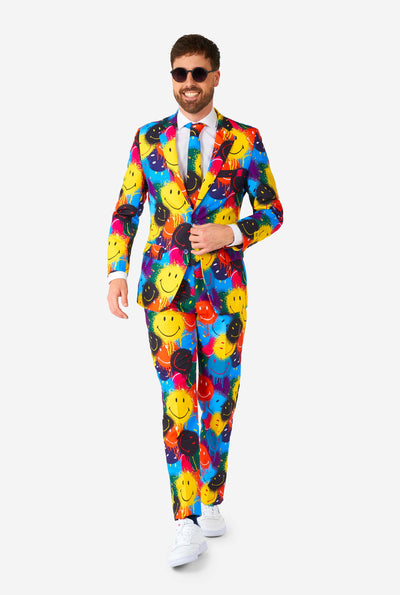 Opposuits | Smiley™ Drip | Herenkostuum | Herenpak