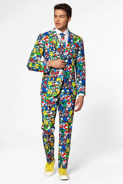 Opposuits | Super Mario | Herenkostuum | Herenpak