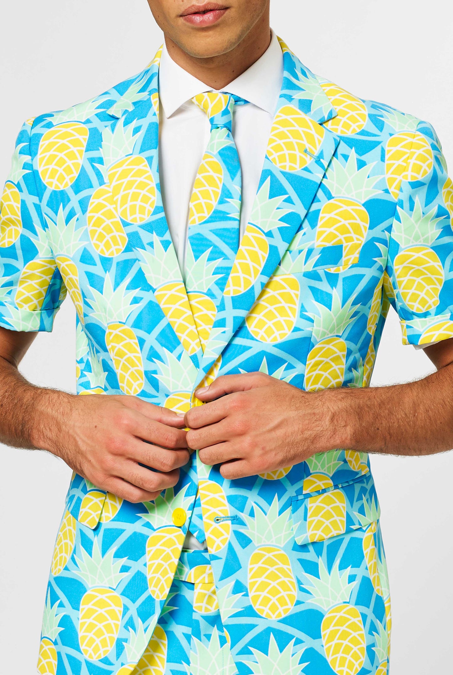 Opposuits | SUMMER Shineapple | Zomerset Broek + Shirt & Stropdas