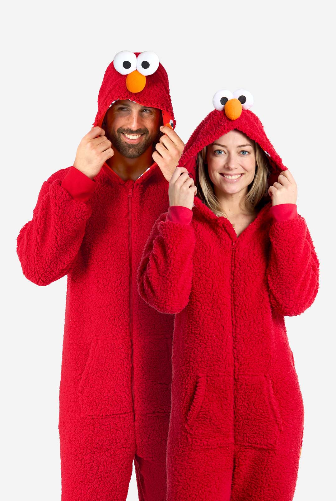 Gegensätze | Elmo Onesie | Für Erwachsene | Unisex