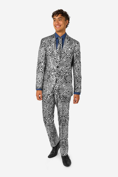 Opposuits | Silver Geo Star | Herenkostuum