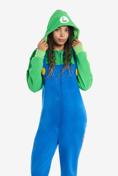 Opposuits Luigi Onesie | Voor Volwassenen | Unisex | Super Mario ™