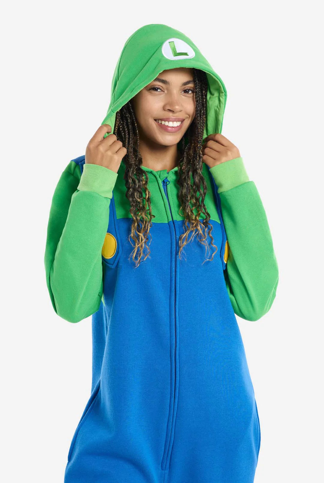 Opposuits Luigi Onesie | Voor Volwassenen | Unisex | Super Mario ™