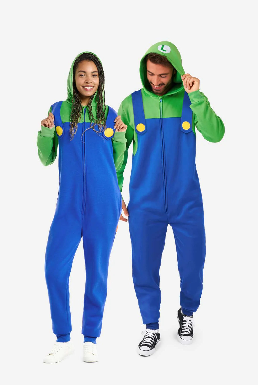 Opposuits Luigi Onesie | Voor Volwassenen | Unisex | Super Mario ™