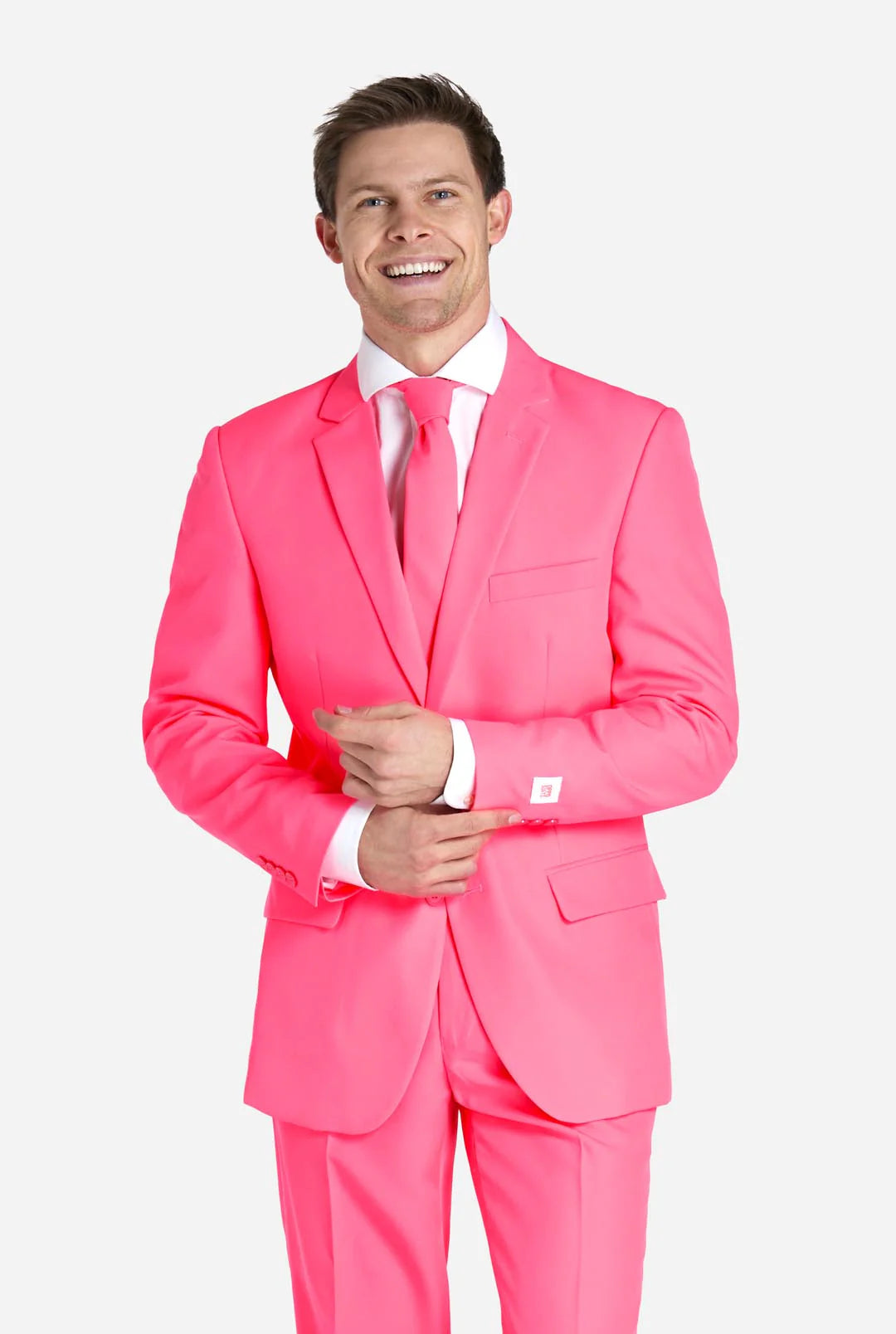 Opposuits | Neon Pink Power | Herenkostuum | Herenpak