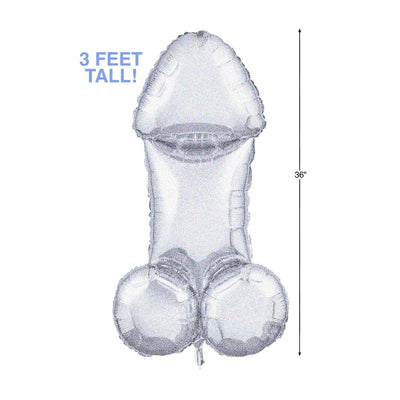 Disco Penis Ballon | c.a. 90cm