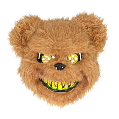 Pluchen teddybeer masker kopen