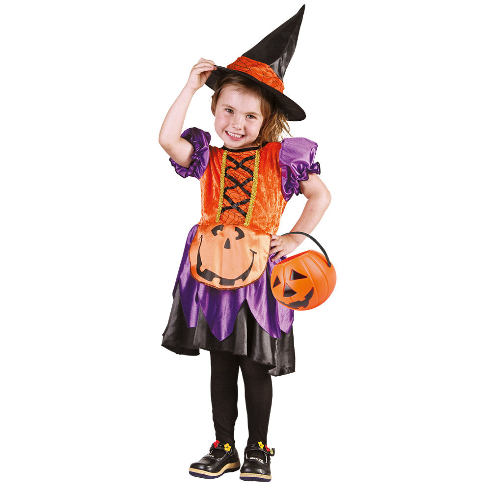 Oranje Halloween pompoenemmer kopen