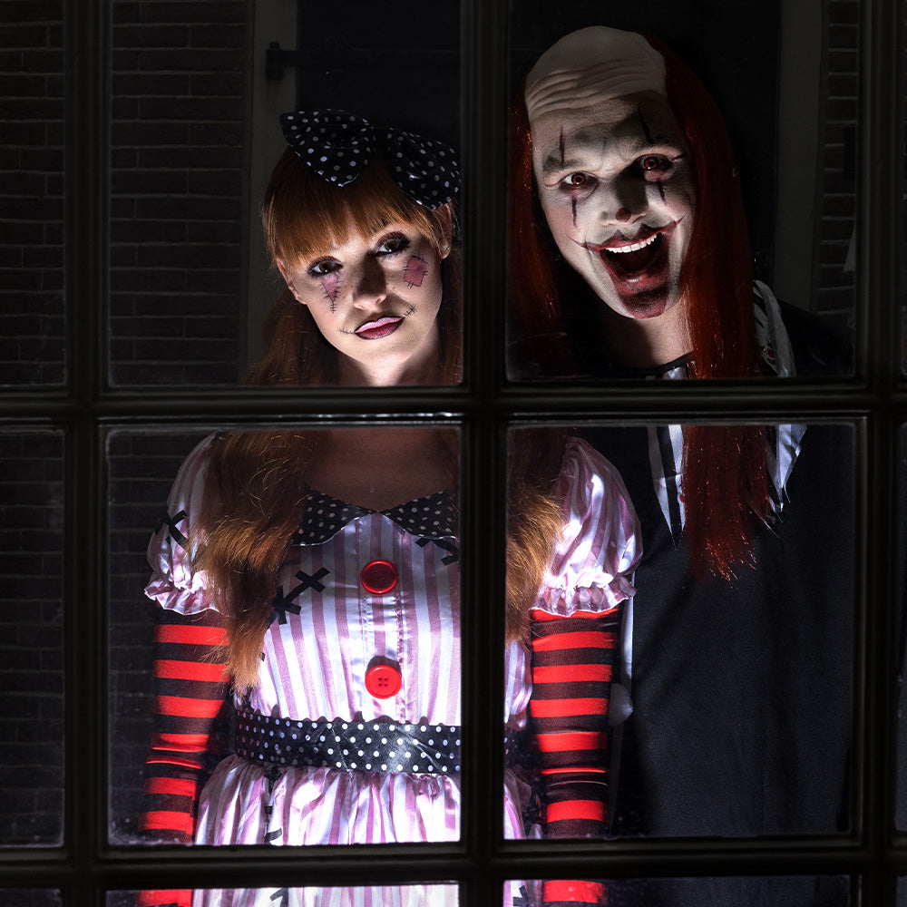 Bezeten pop Halloweenkostuum dames kopen