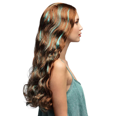 Pruik Lang Bruin Haar | Fantasy fairy