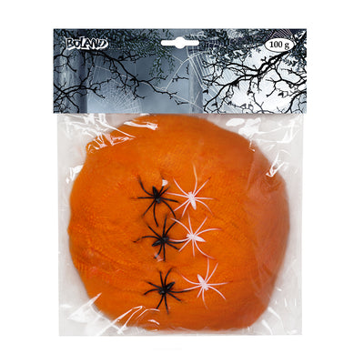 Spinrag kopen oranje met spinnen