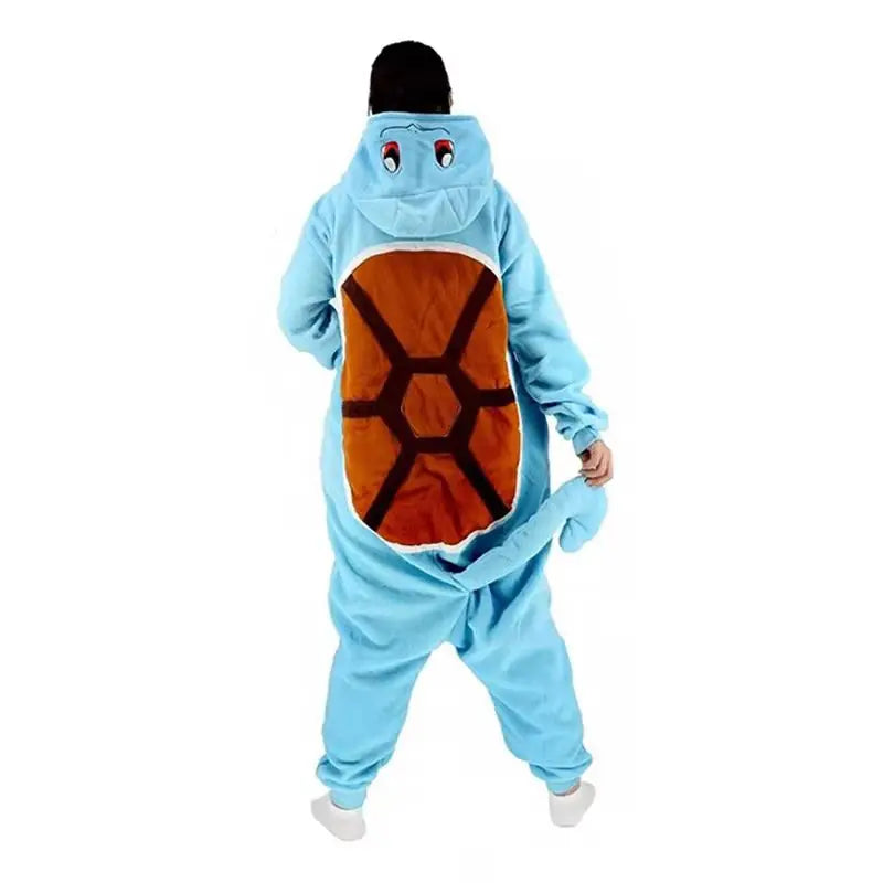 Squirtle kostuum Achterkant