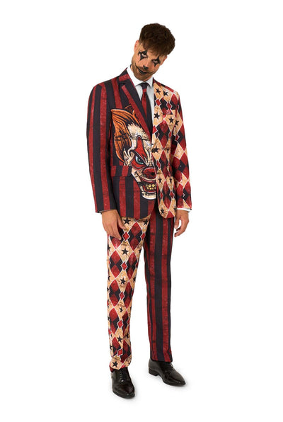 Suitmeister | Scary Clown Red | Halloween Herenkostuum