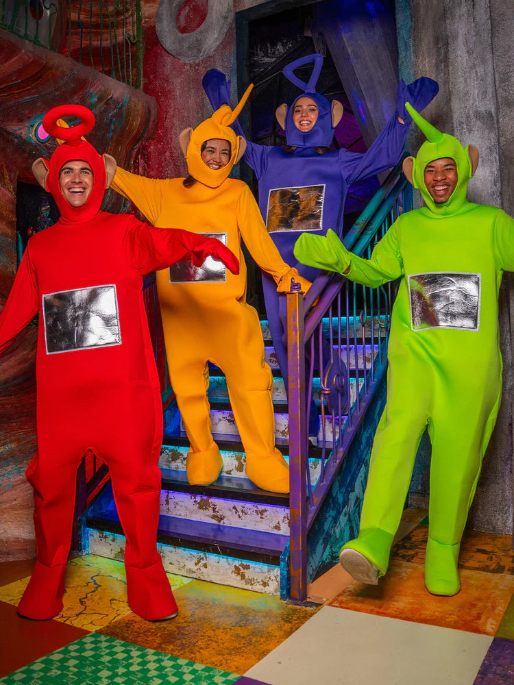 Teletubbies Laa-Laa Kostuum Volwassenen – Geel – Officieel Gelicenseerd – One Size