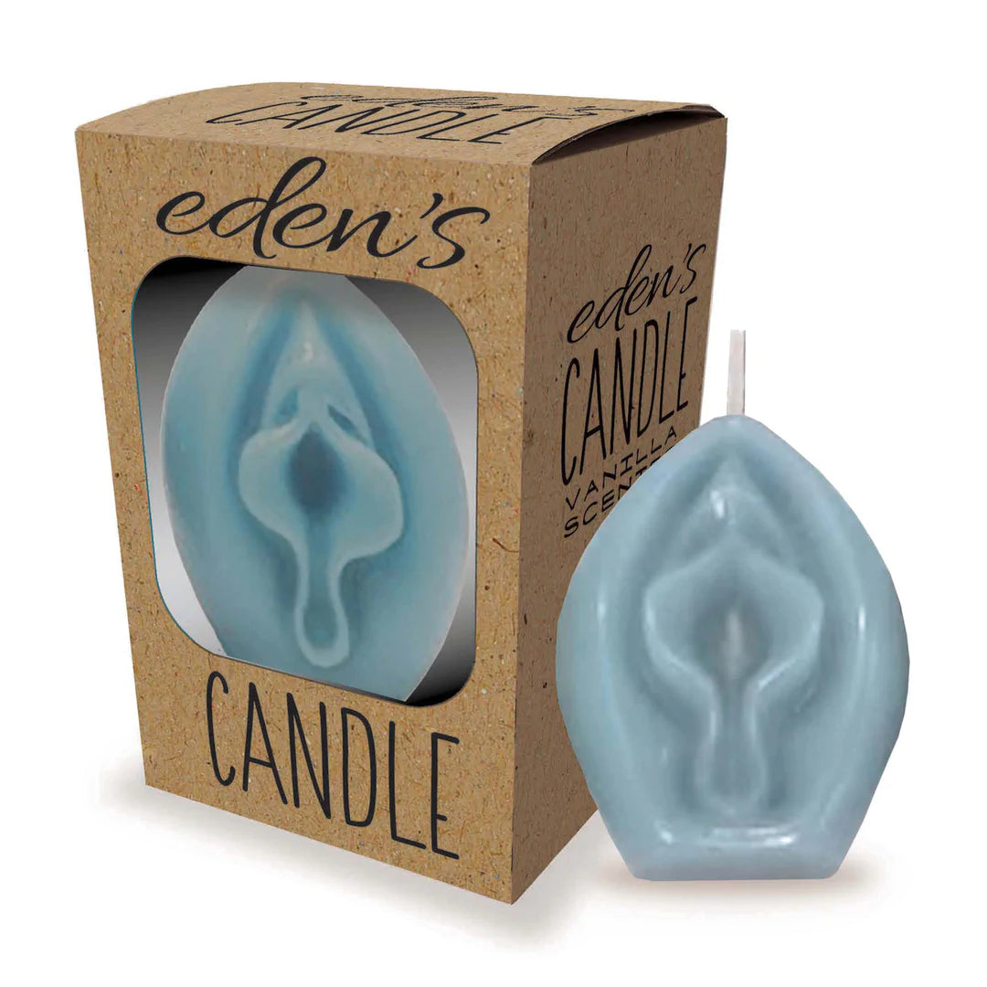 Vagina Geurkaars | Vanille | Blauw