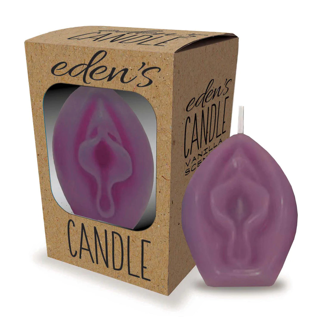 Vagina Geurkaars | Vanille | Eggplant