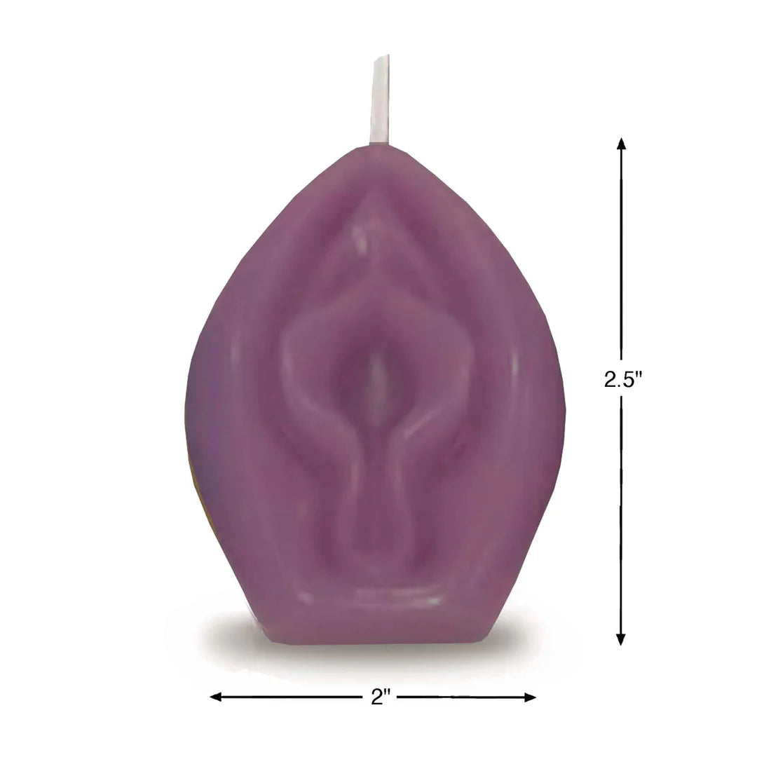 Vagina Geurkaars | Vanille | Eggplant