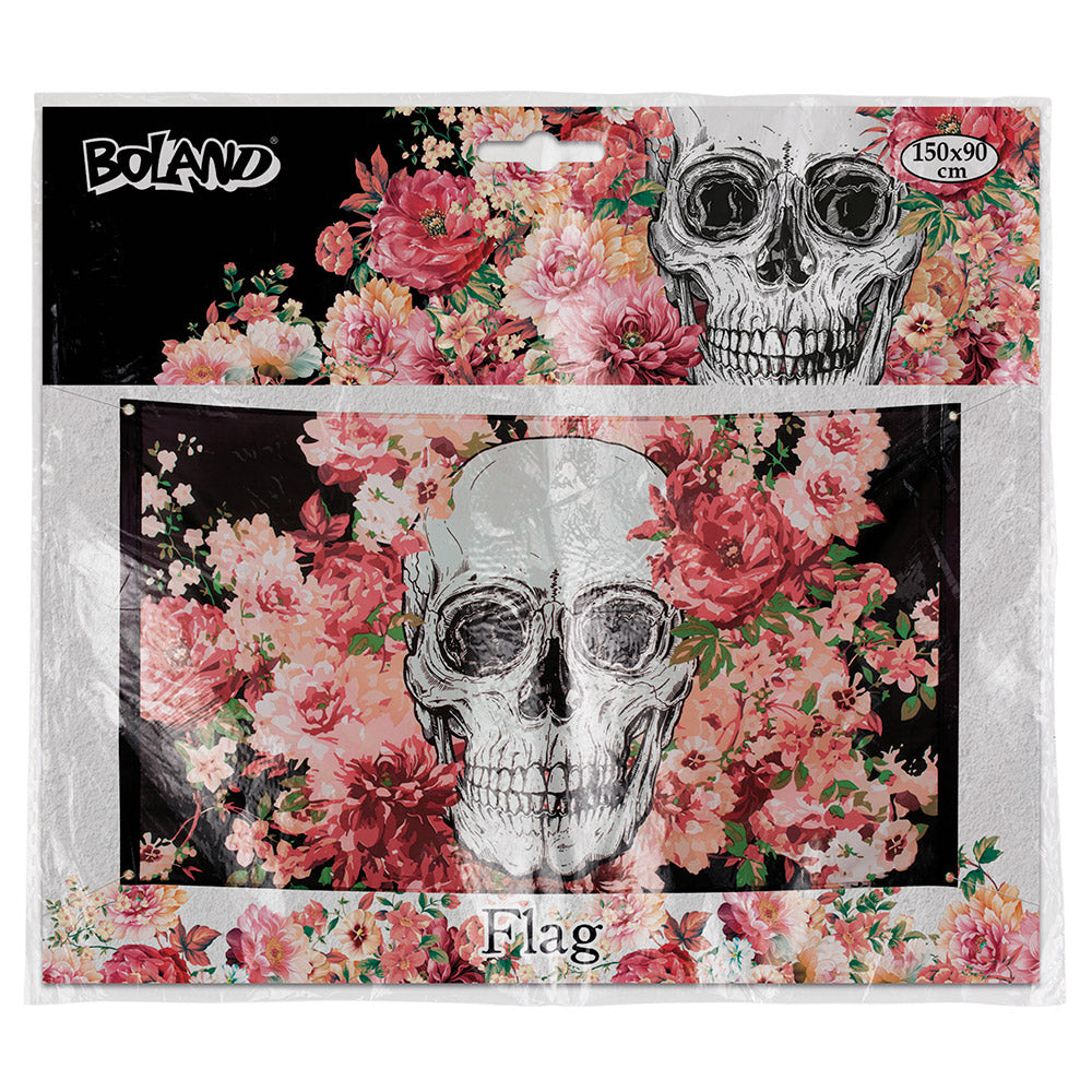 Day of the Dead vlag polyester 90 x 150 cm kopen