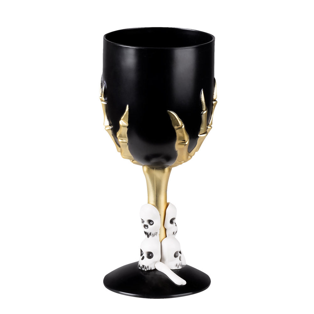 Zwarte kelk met skull claw kopen