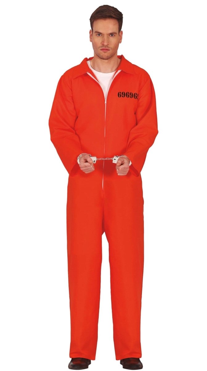 Boevenpak Heren Duo Deal – 2x Oranje Gevangenis Jumpsuit