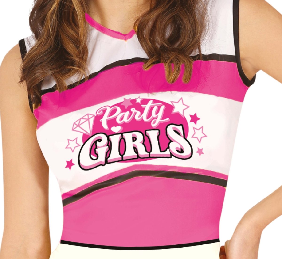 Cheerleader Jurk Roze Dames