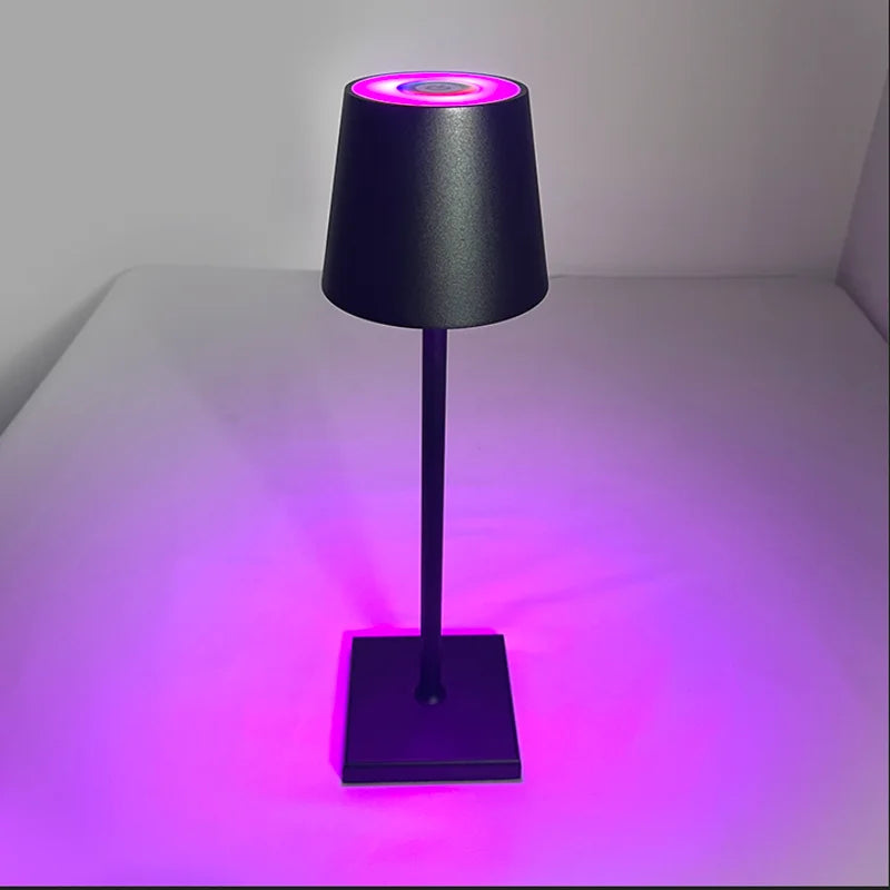 Draadloze LED tafellamp| USB oplaadbaar + 3 niveaus dimbaar