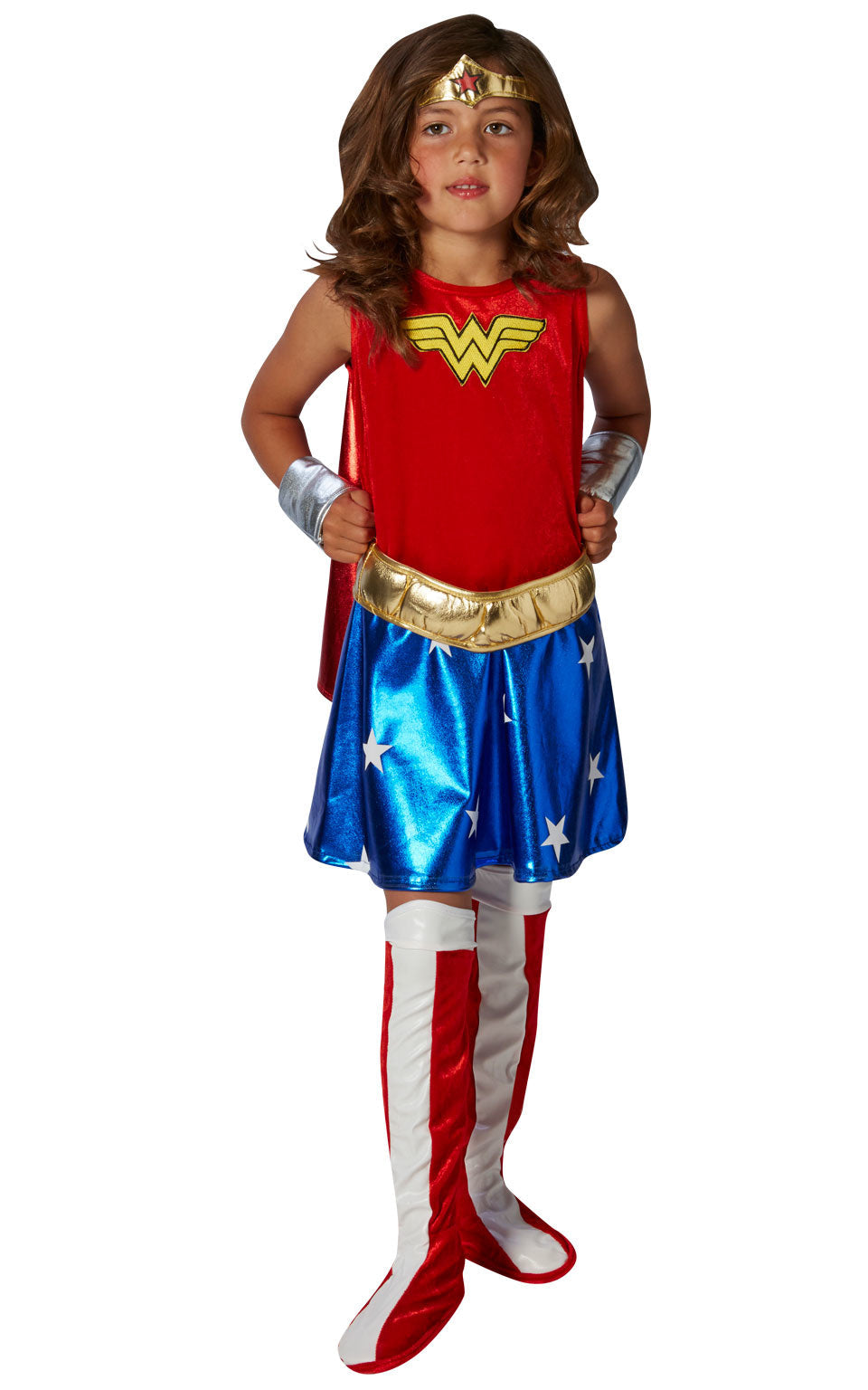 Wonder Woman Kostüm für Kinder Deluxe