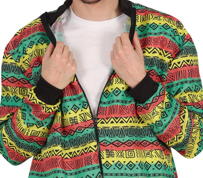 Afrikaans Trainingspak Heren – Veelkleurig | Fout Party Kostuum