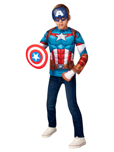 Captain America Pak Kind Set (5-10 jaar)