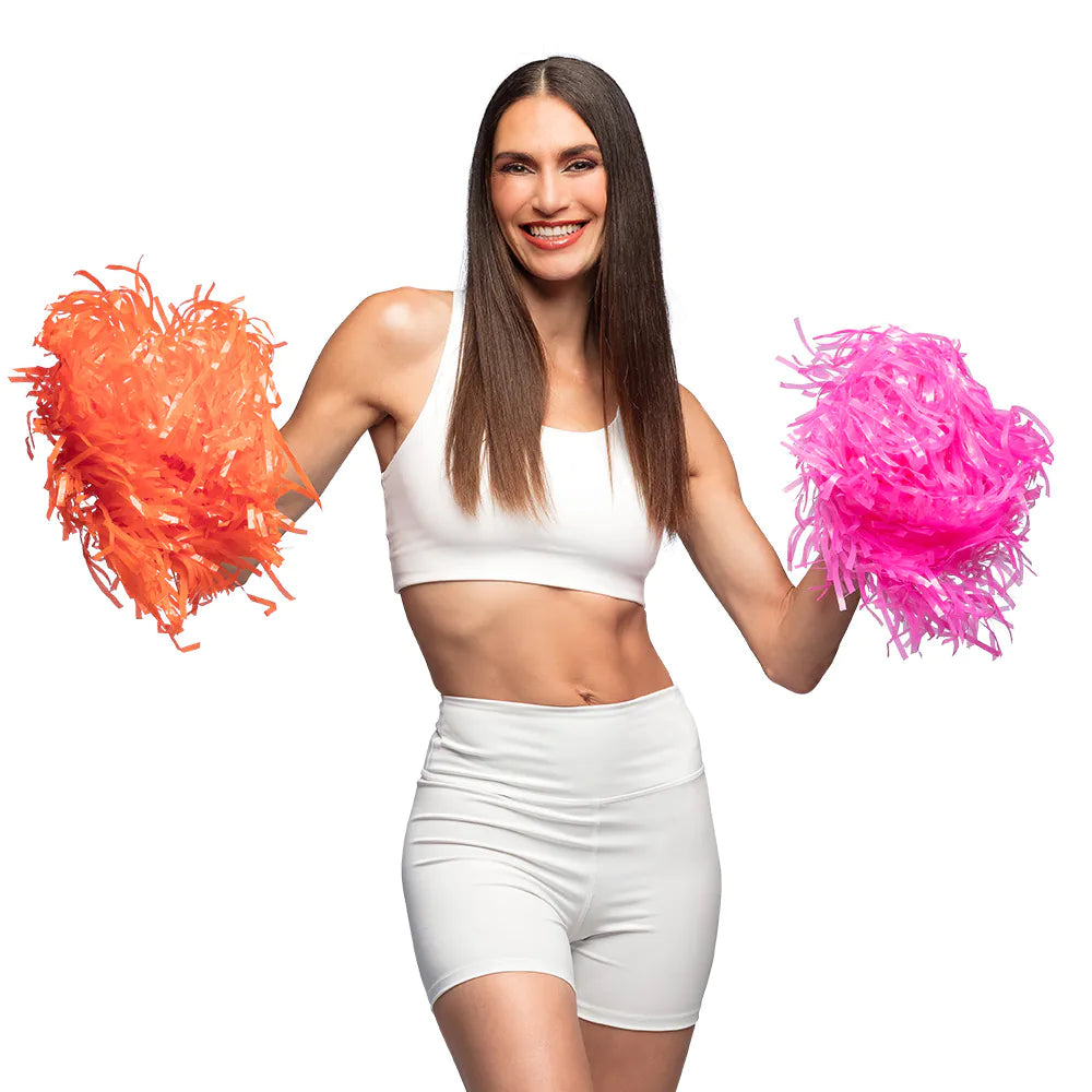 Roze Pompom 34cm