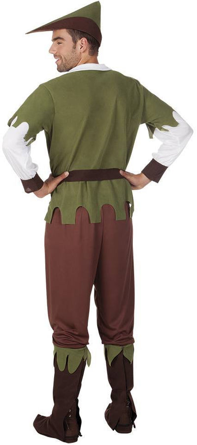 Robin Hood Kostuum Heren – Groen/Bruin | Complete Middeleeuwse Outfit