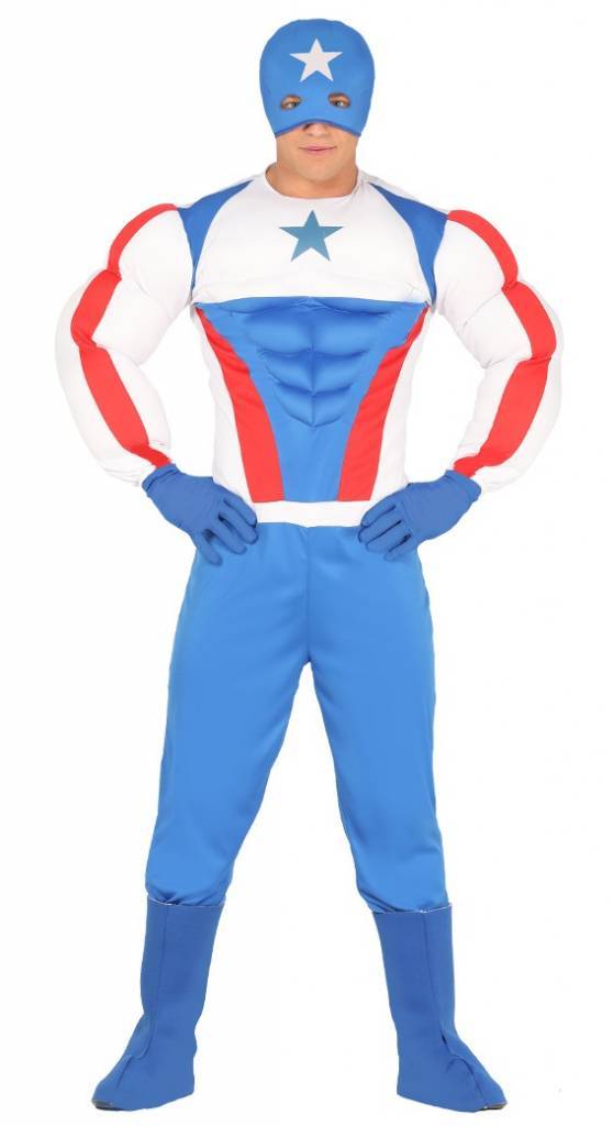 Superheld Kostuum Heren | Captain America