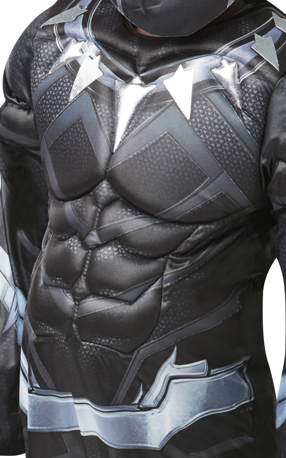 Black Panther Anzug Kind Luxus Muskulös