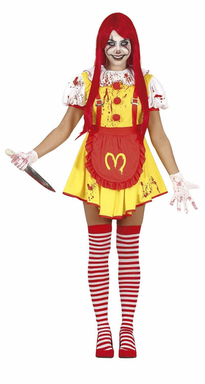 DUO DEAL | Zombie MCKiller Clown Kostuum | Dames & Heren – Halloween Koppel