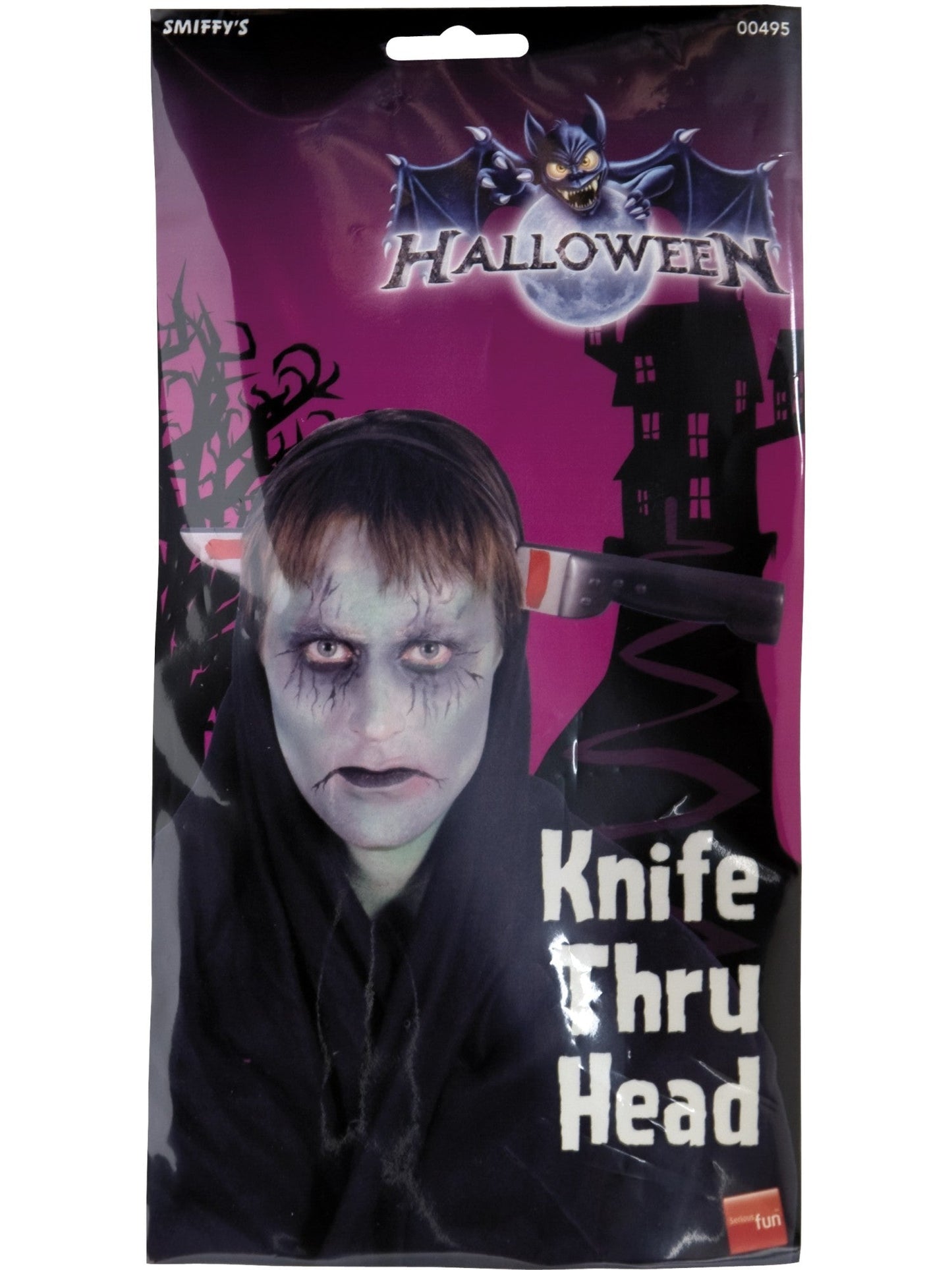 Mes Door Hoofd Diadeem – Bloederig Halloween Accessoire