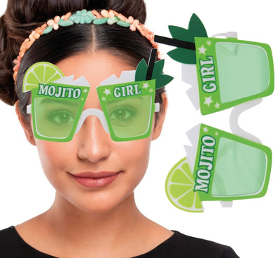 Mojito Bril – Grappige Cocktail Feestbril voor Carnaval & Themafeest