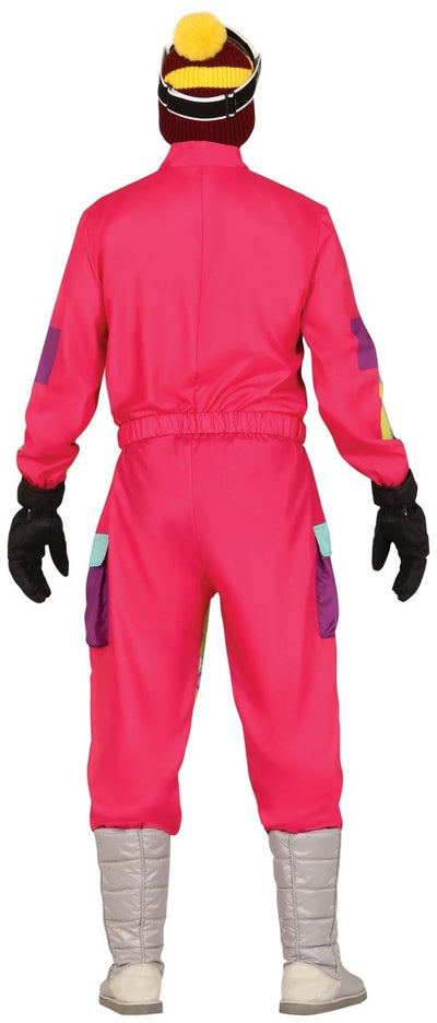 Neon 80S Skipak Blauw Geel Heren