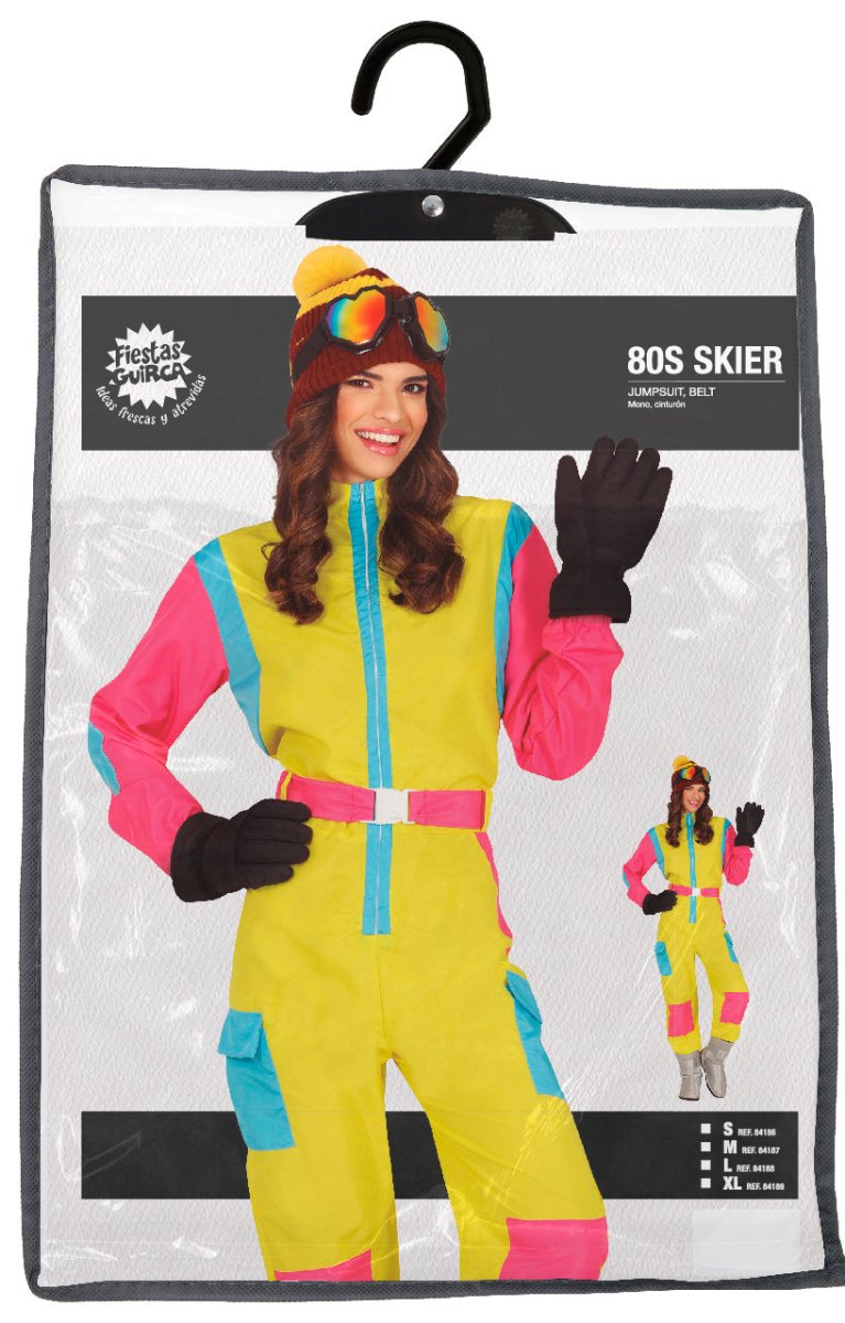 Neon 80S Skipak Geel Dames