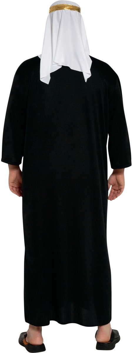 Sjeik Kostuum Zwart Heren