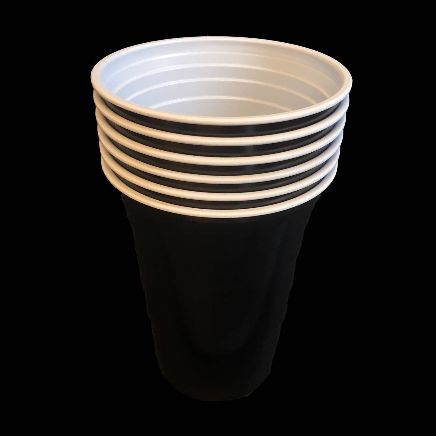 Red cups - Zwart (25 stuks)