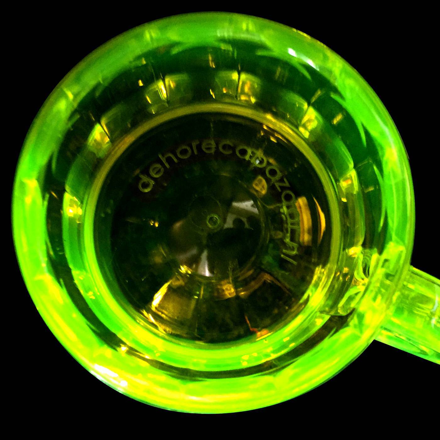 Schnapsgläser fluoreszierend gelb - 2cl