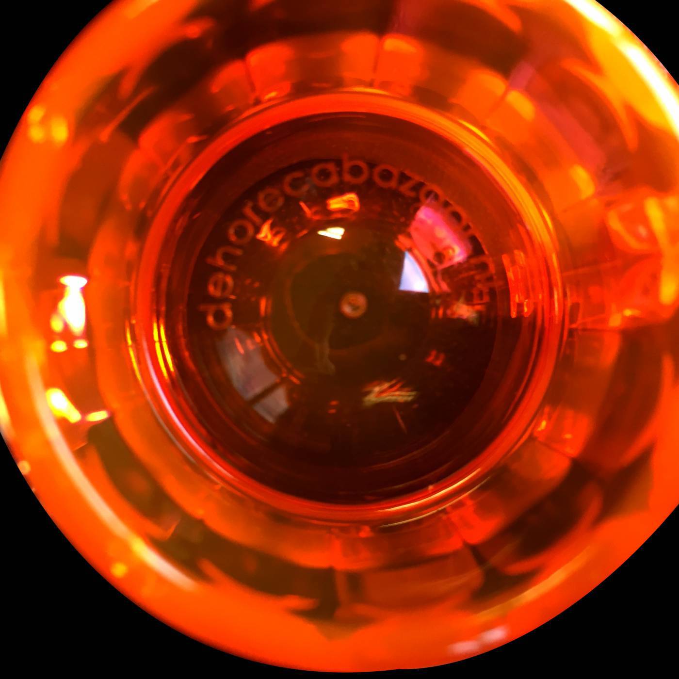 Shotglaasjes fluoriserend oranje - 2cl (10 Stuks)