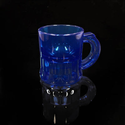 Shotglaasjes fluoriserend blauw - 2cl (10 Stuks)