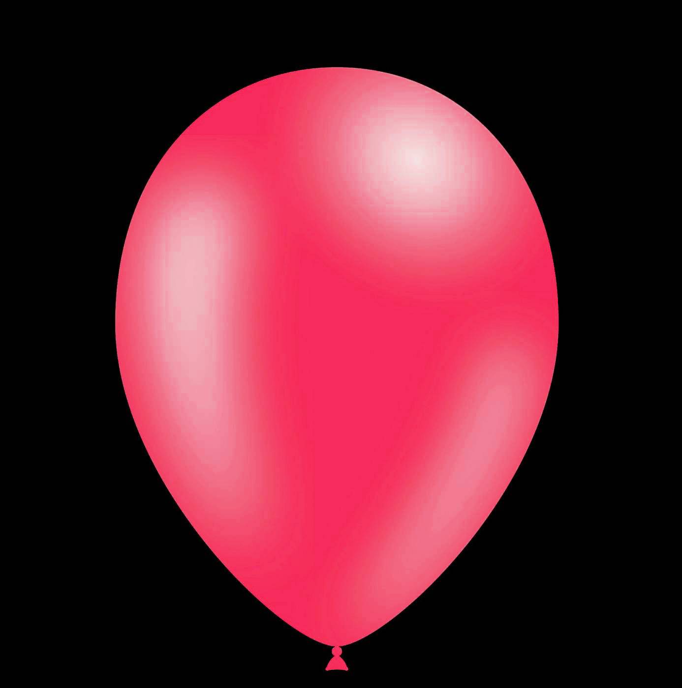 Fuchsiafarbene Luftballons – 28 cm (25 Stück)