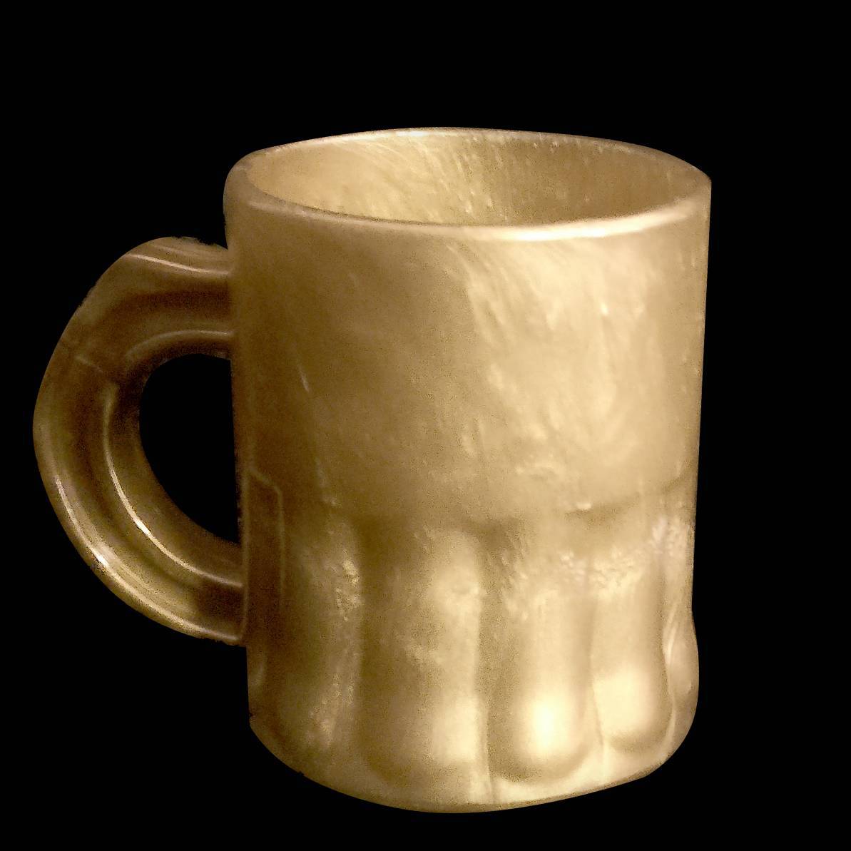 Shotglaasjes goud - 2,5cl (10 Stuks)