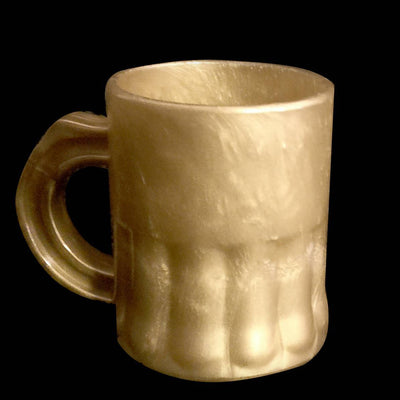 Shotglaasjes goud - 2,5cl (10 Stuks)