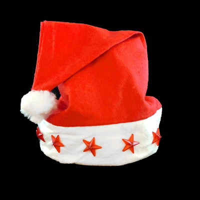 Kerstmuts met lampjes